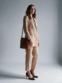 Vegan Leather Bucket Bag